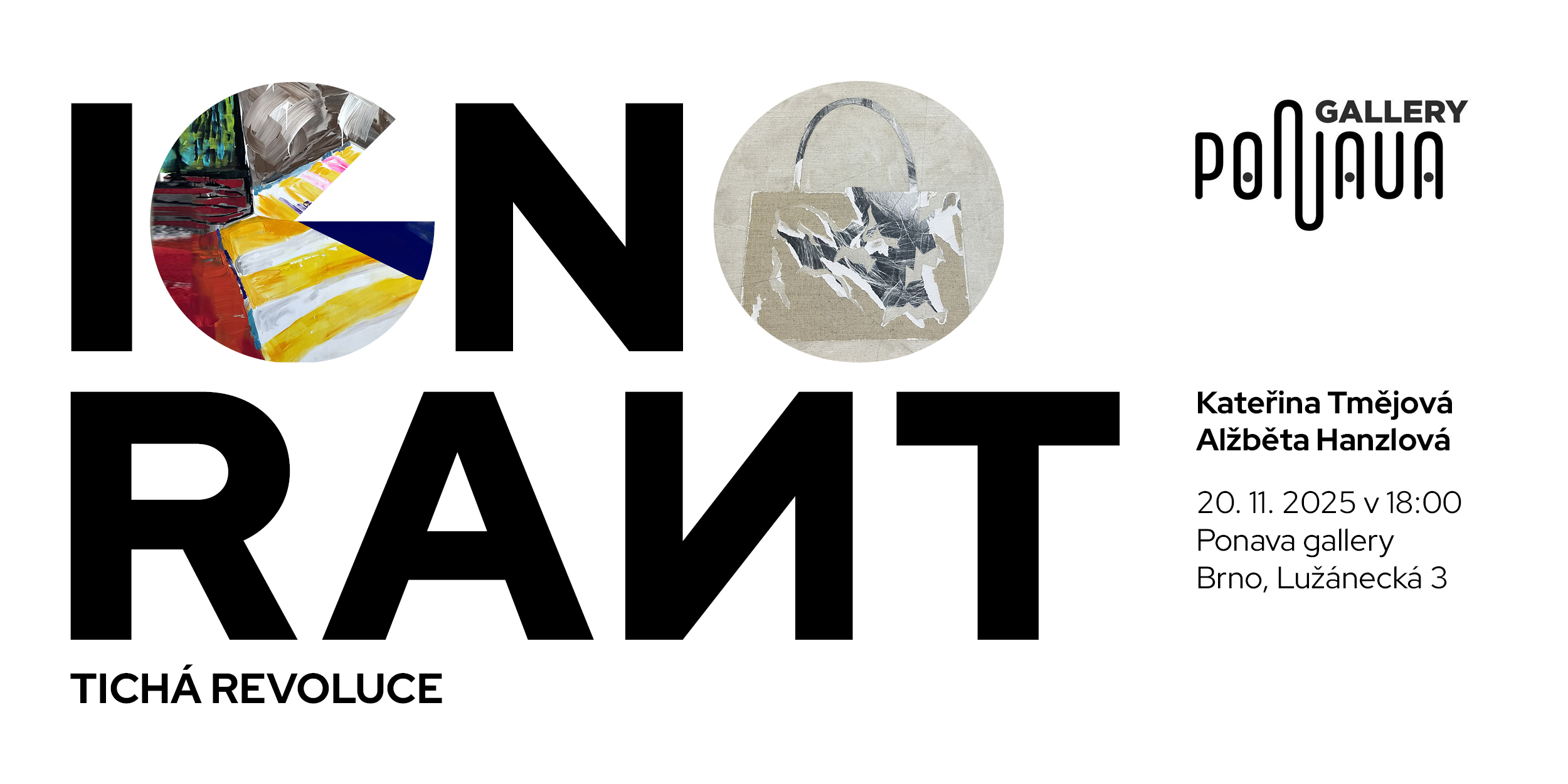 IGNORANT - TICHÁ REVOLUCE / VERNISÁŽ